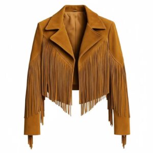 Fringe Leather Jacket