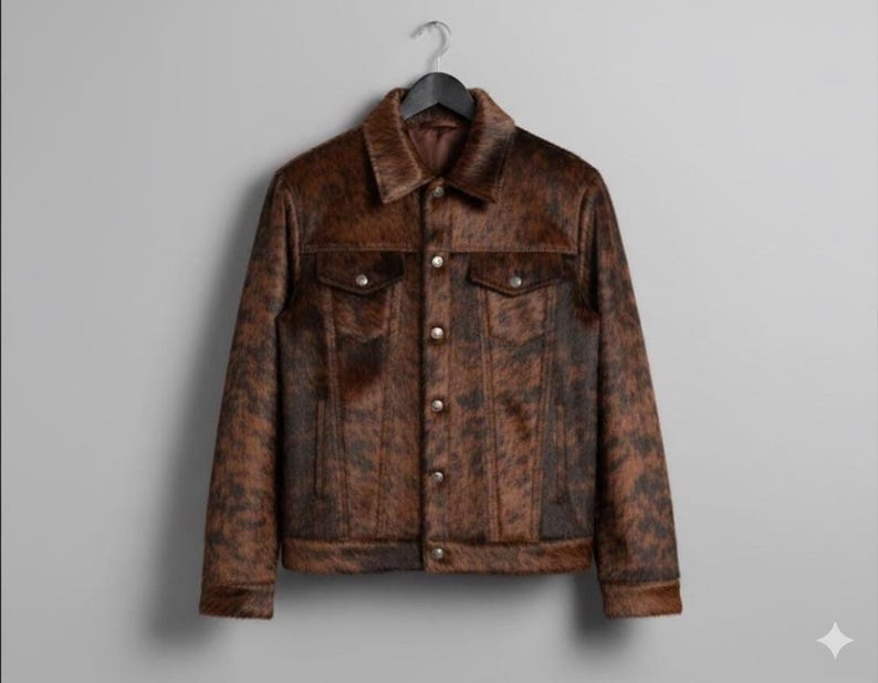 Pony Hair Leather Jacket