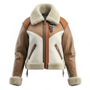 Women’s Aviator Leather Jacket