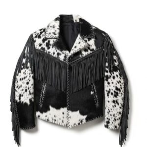 Cowhide Fringe Jacket