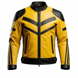 Moto Biker Leather Jacket