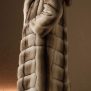 Elegant Hooded Faux Fur Maxi Coat – Plush Winter Jacket
