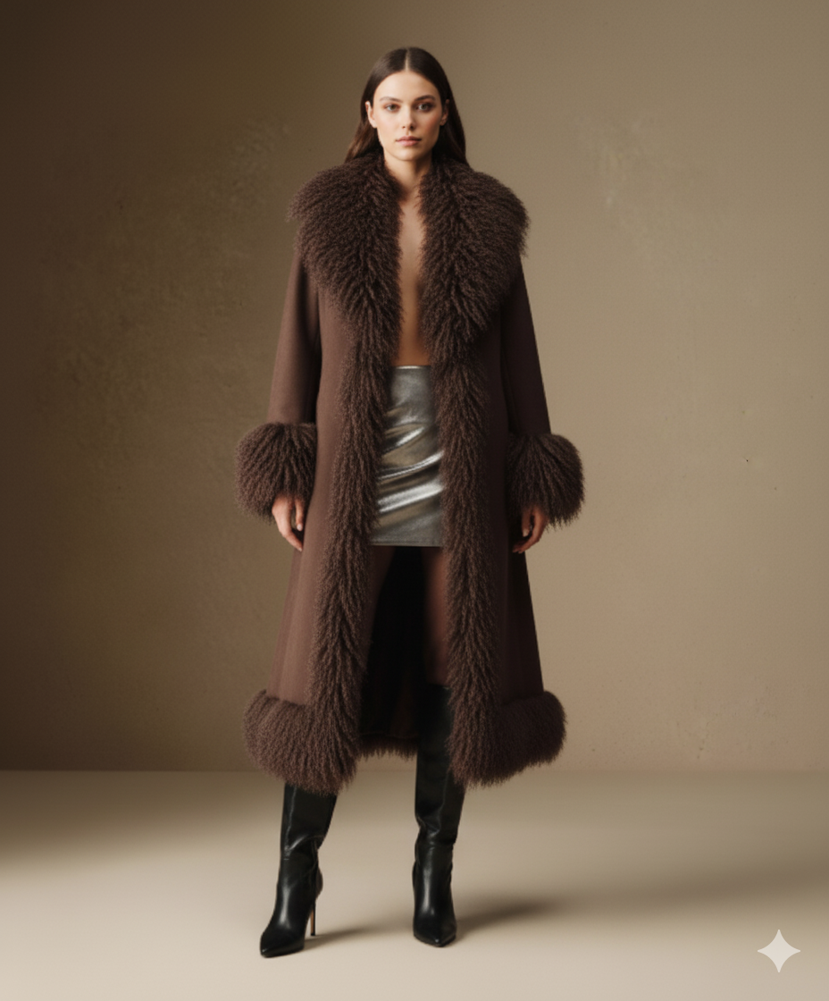 WOMEN FAUX FUR COAT - Image 4