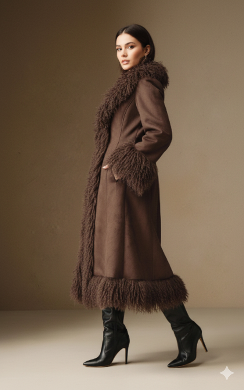 WOMEN FAUX FUR COAT - Image 5