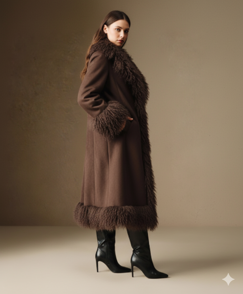 WOMEN FAUX FUR COAT - Image 6