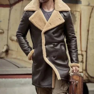 Men’s Shearling Leather Coat